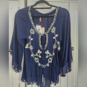Beaded blouse by Raga